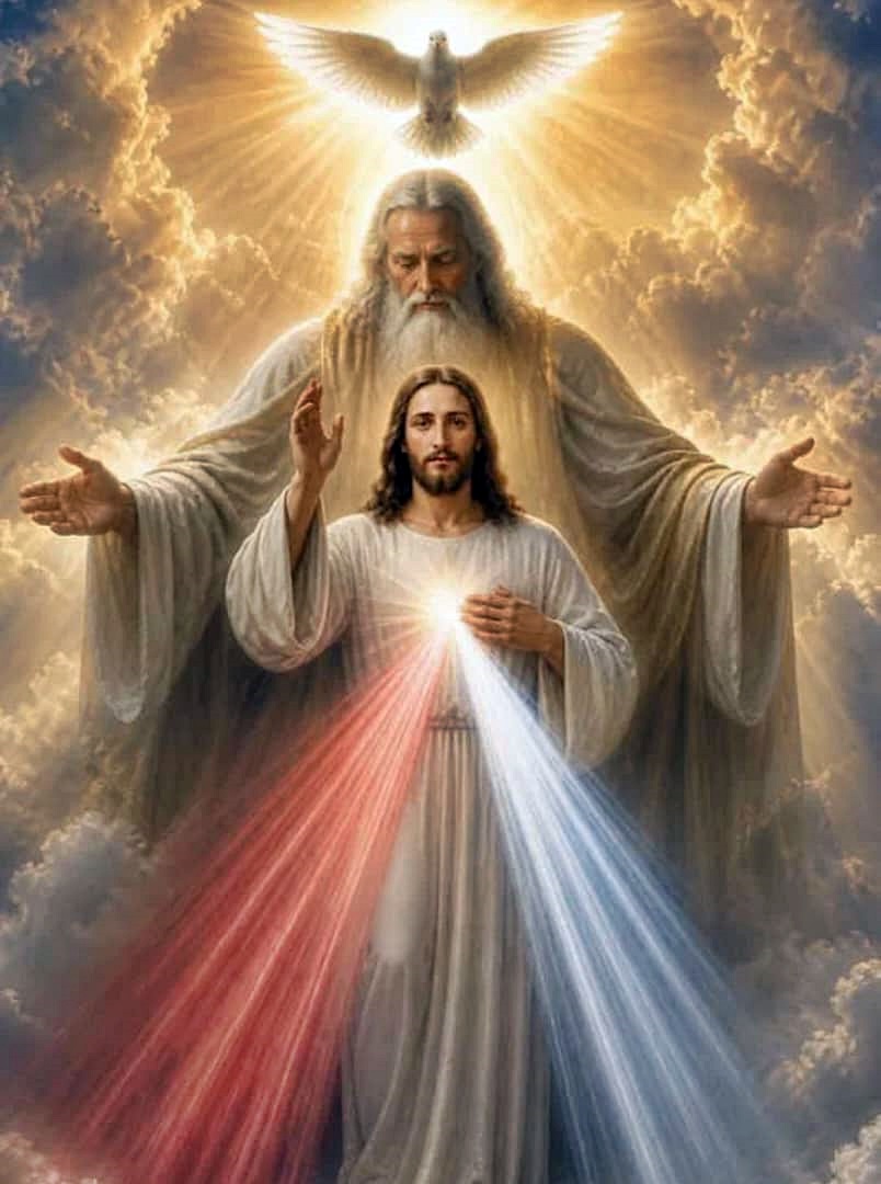 SantosIglesia's tweet photo. 3:00 pm hora de la Divina Misericordia
    El Padre nos dio a su Hijo con la Luz de su Santo Espíritu   https://t.co/UKIqVEwBpn</