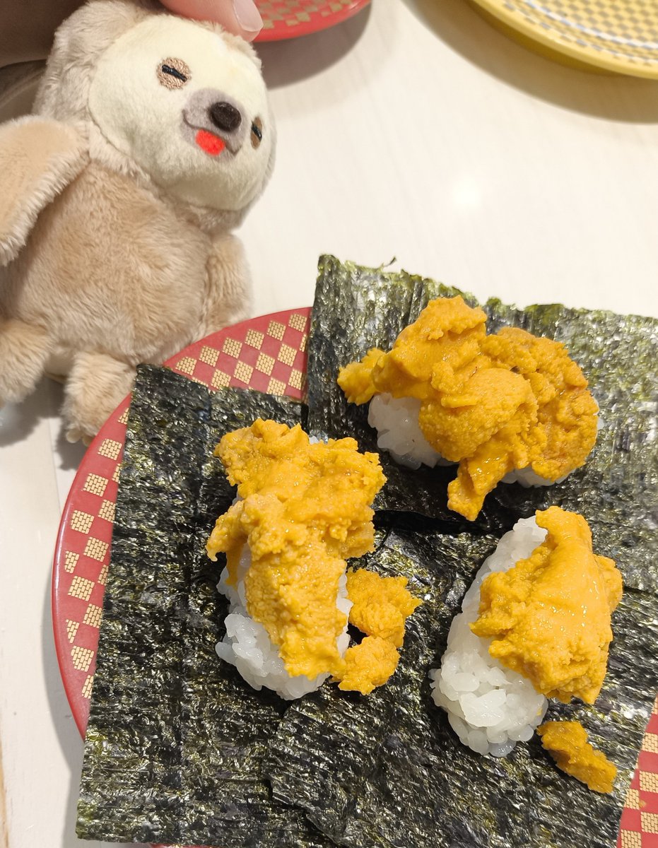 5656namake5656's tweet photo. めちゃくちゃウニ食べた😌🦥✨ https://t.co/0K6WNk9yZX