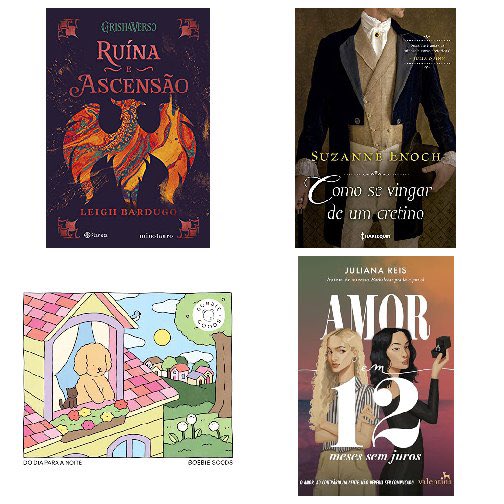 saapatona's tweet photo. 🚨CORREEEEE 

🔥 Ruína e ascensão
💵 Preço: R$ 22,38
💸 Você economiza 47%
🔗 https://t.co/FVOx1Sck13

🔥 Como se vingar de um cretino: Trilogia dos Canalhas Livro 1
💵 Preço: R$ 16,50
💸 Você economiza 69%
🔗 https://t.co/2xCYobaraY

🔥 Do dia para a noite
💵 Preço: R$ 9,86
💸 Você economiza 75%
🔗 https://t.co/qVreYhDESt

🔥 Amor em 12 meses sem juros
💵 Preço: R$ 21,00
💸 Você economiza 64%
🔗 https://t.co/T3EY4wFnIl