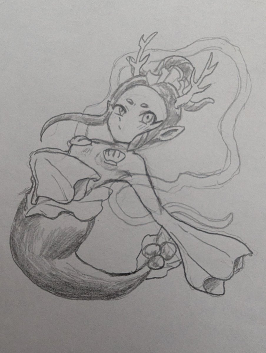 donndorodesu's tweet photo. イイネで掘り出されたので2年越しに見ずに描いてみた https://t.co/WPwgXAxsBz
