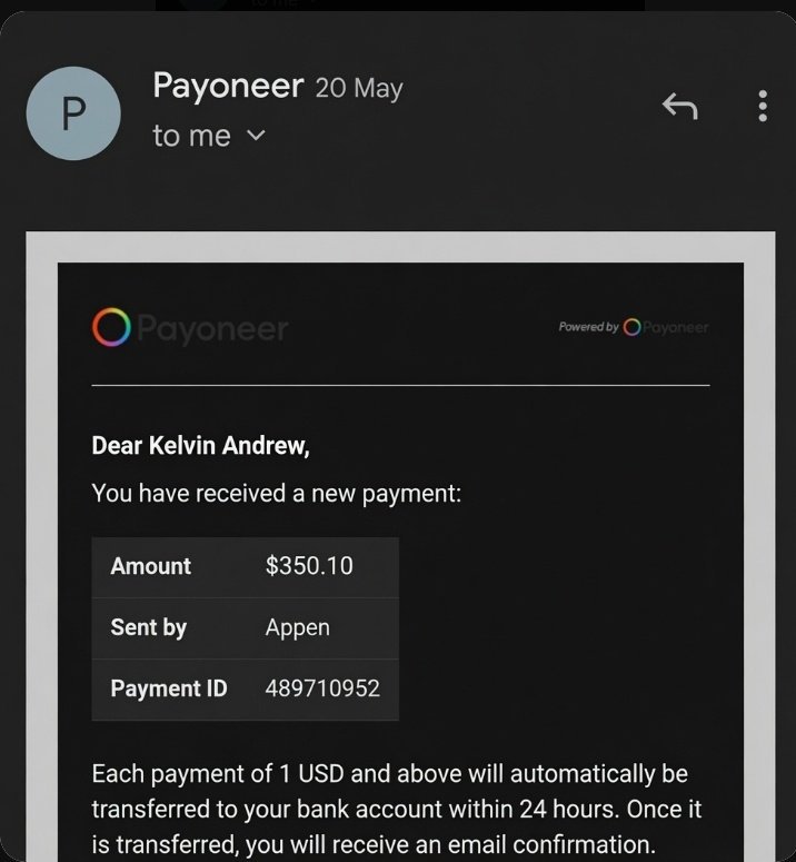 SirAlexanderrr's tweet photo. You can actually make your first $100 through https://t.co/XRiY4FHYLl

Check it out 👍 https://t.co/dJxBvL8wYv
