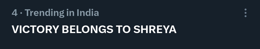 BiggbossKaTadka's tweet photo. Exclusive 

VICTORY BELONGS TO SHREYA is Trending in India..

RT if you are participating... https://t.co/FfW85mEfkW
