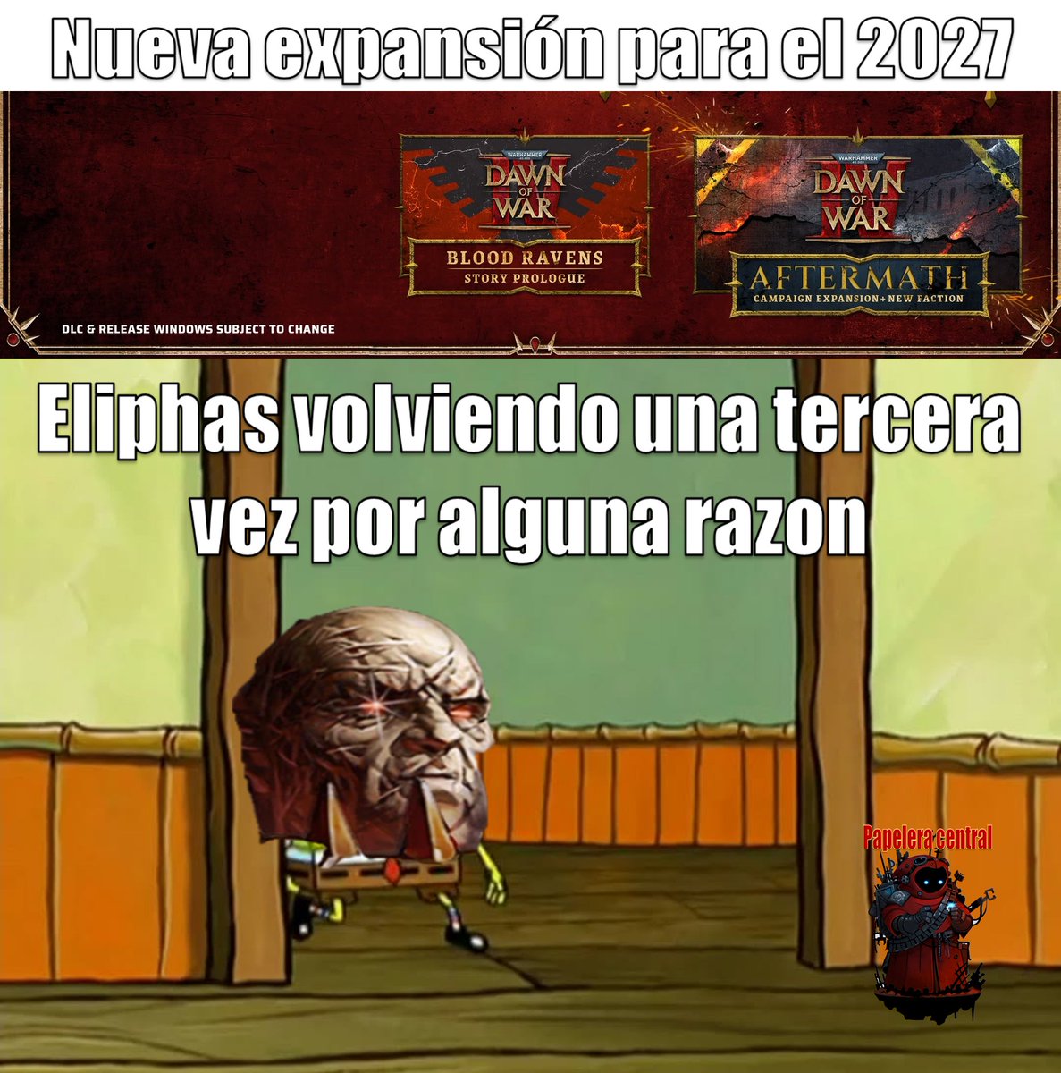 ArkaifMaiker's tweet photo. Finjamos sorpresa cuando suceda. después de todo, las únicas facciones que harían falta y sean una amenaza real seria el caos ¿y que personaje del dark crusade que sobrevivió tiene asunto pendientes en el planeta? así es, el comandante Kais del imperio Tau. https://t.co/xfWkSJdcDu