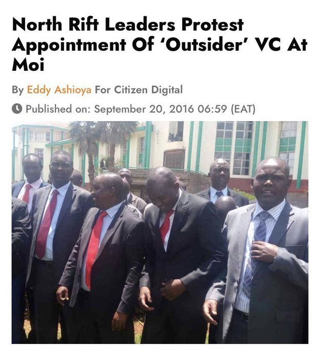 Kimuzi_'s tweet photo. Says someone who destroyed Moi University. Look at Daystar University how it's flourishing. Prof Laban Ayiro would have been the best VC for Moi University. https://t.co/9vg7Q4O99W