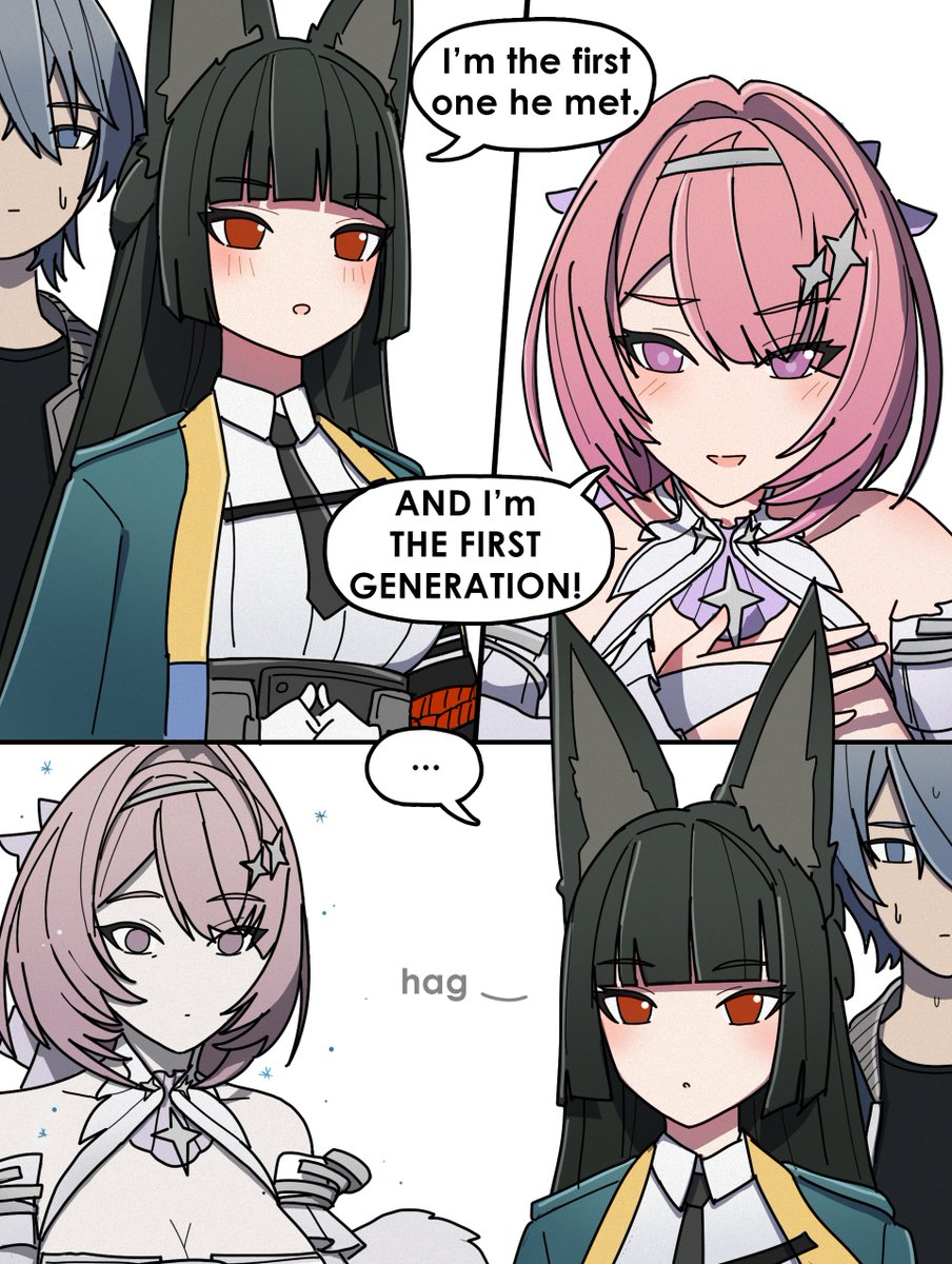 DorahDew's tweet photo. Miyabi but she's Fire Attribute https://t.co/uDxmFRtw9Q