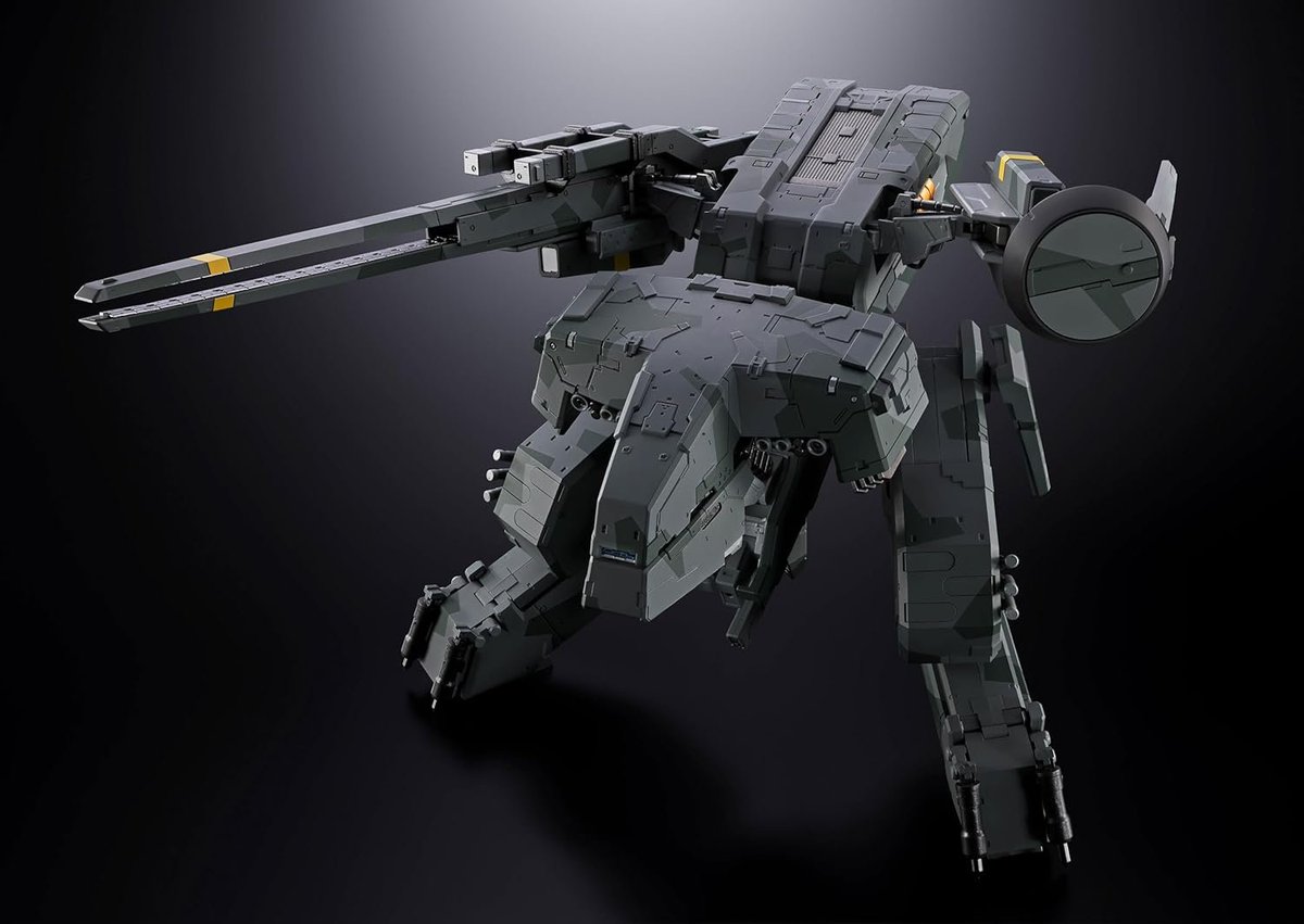 Wario64's tweet photo. TAMASHII NATIONS - Metal Gear Solid - Metal Gear Rex Chogokin Figure is $257.10 on Amazon (MSRP $360)  https://t.co/V88nFSp6XA #ad https://t.co/i9L2eSLZAn
