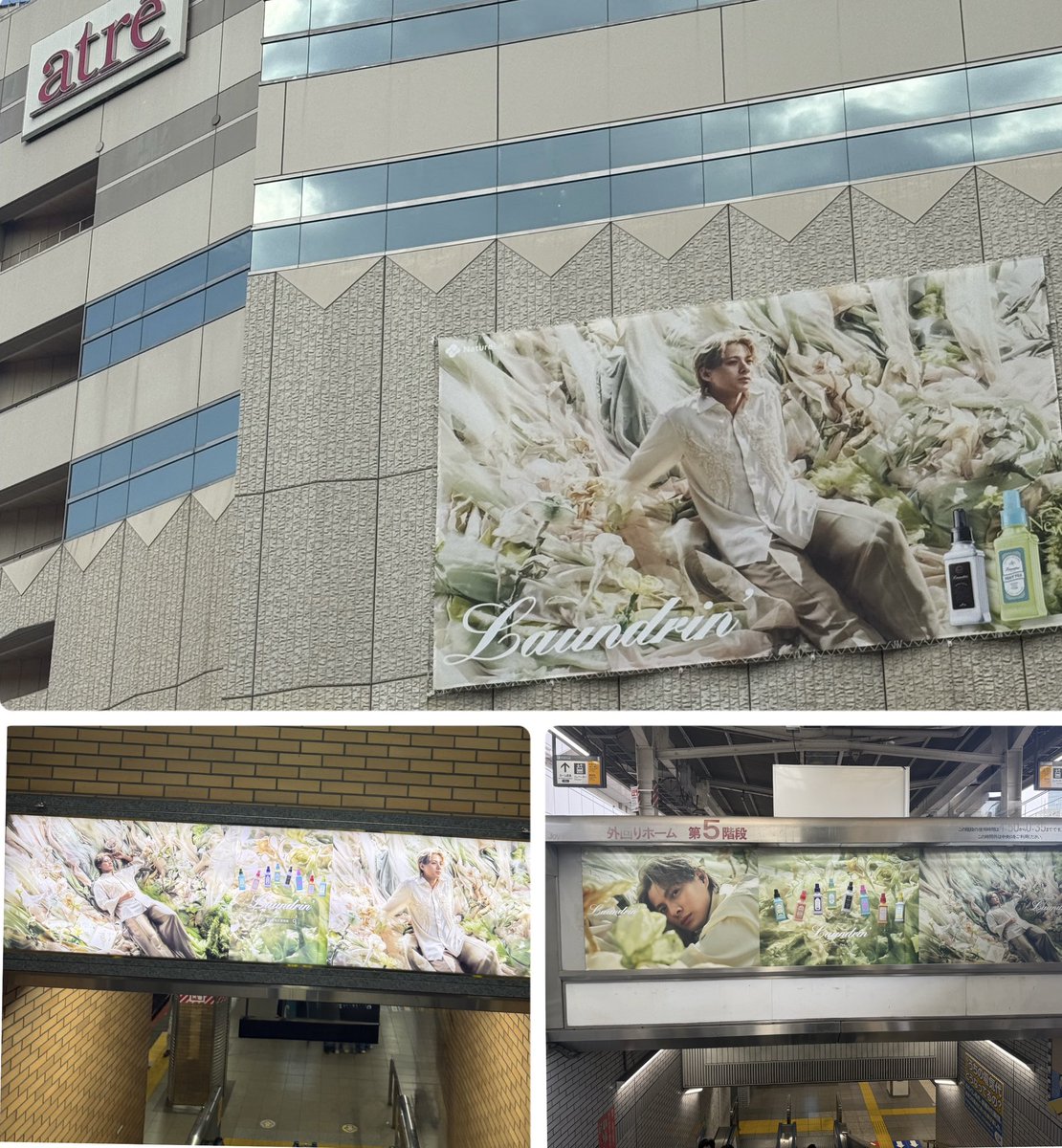 an_js29's tweet photo. 恵比寿、池袋で素敵なミントティー紫耀くん見つけました💕

#ランドリン 
#ネイチャーラボ　
#平野紫耀 https://t.co/TBAugzo7ov