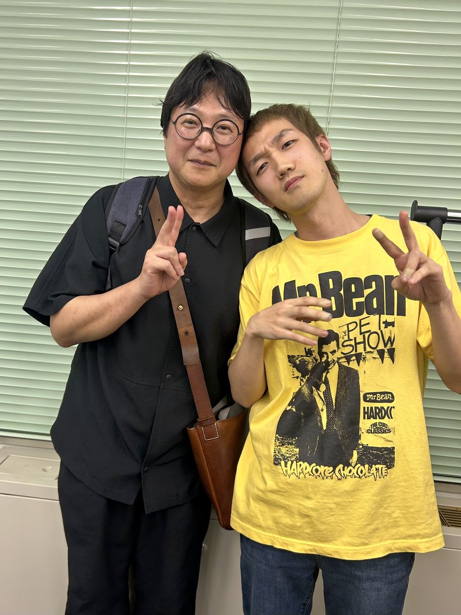 john_noel_liam's tweet photo. 『フェイクドキュメンタリー「Q」』『TXQ FICTION』寺内康太郎監督（@terakoh_tera）のWSに参加しました。
「新鮮さを失わないように！」「原くんは原くんのまま、変わらずに自信をもって！」この言葉を胸に、これからも表現と向き合います。刺激的な2日間でした。
寺内監督、ありがとうございました！ https://t.co/jZbMaZ9py5