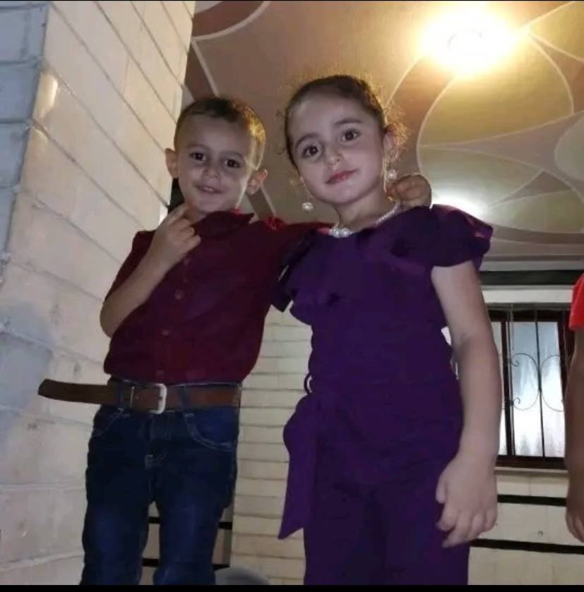 GazaMartyrs's tweet photo. The two cute children Ritaj and her brother AbdulKareem El-Siqly, lost their lives due to the merciless israeli bombings on civilians in Gaza.

The bloodshed of Gazan children is nonstop while the world watches silently. https://t.co/QAklxqwXZt