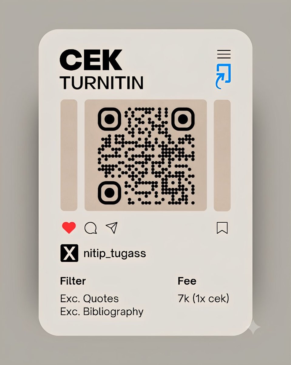 nitip_tugass's tweet photo. selamat malam, cek turnitin no repository 7k/cek open sampai jam 12 malam yaa, langsung kesinii https://t.co/AQ6AZaB8nJ #zonauang https://t.co/vcuE2UhaTX