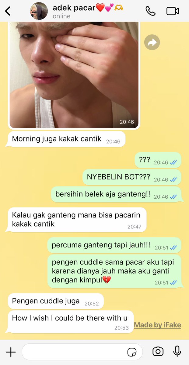 levimenulis's tweet photo. Adek pacar dan kakak cantik pas lagi ldr-an. https://t.co/mk3QUQYdrj