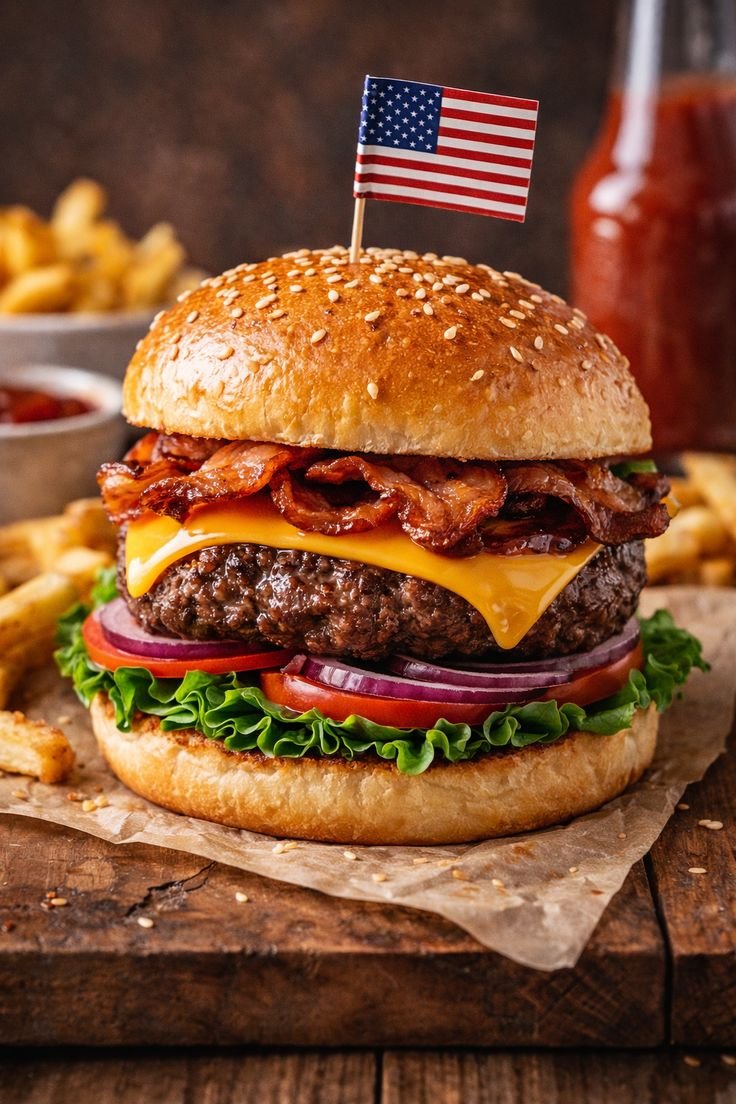 Charlie8acf's tweet photo. Which one are you grabbing first? 👀🔥🍖🍔 https://t.co/K9Fh90ym8H
