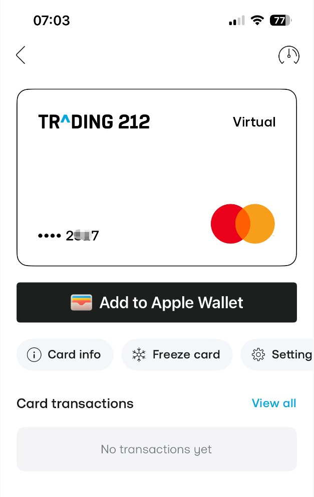 niaoshu's tweet photo. 英国最强券商Trading212是可以注册的，
开户挺简单的，英国的就行，
还有张万事达虚拟实体卡，
消费返现1.5%，
iFAST与Wise免费出入金，
开户还送了二十多英镑的阿迪达斯股票😆 https://t.co/veOSvlREhv