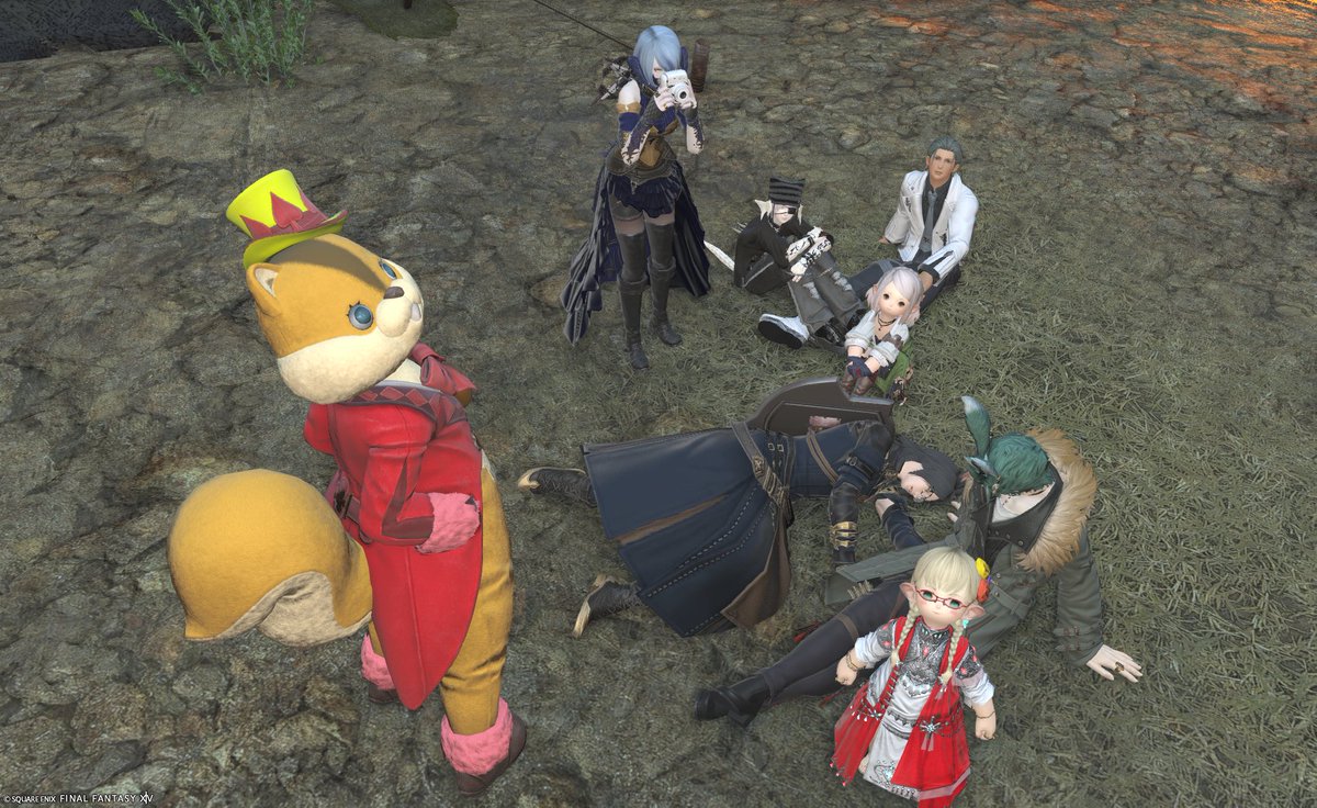 FF119_hinomi's tweet photo. 2026.07.19
ジョブクエをしたいだけなのにFateに巻き込まれて死んでしまうひいくん！いつも助けてくれる人たちはコンテンツだったり寝ていたり…。勇気を出してFCチャットに住所を入れたらこんなにたくさんの人が駆け付けてくれました！優しすぎるでしょう！本当にありがとうございます！大好き！ https://t.co/xSYO8v9hK3