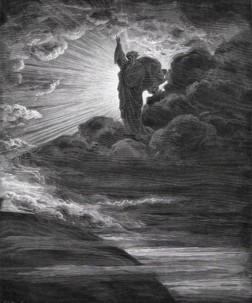 MROsborneAuthor's tweet photo. Boehme’s Seven Planes describe creation’s unfolding. From the dark world of dryness, sweetness and bitterness, through the transforming fire, to the light world of love, sound and corporeality. This marks the emergence of spirit into form.

Image: Doré, The Creation of Light https://t.co/vitH8nTO8d