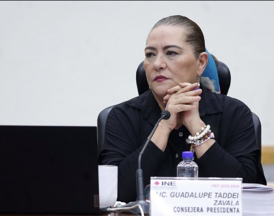 FarroRobot's tweet photo. La cara que pone la corrupta Guadalupe Taddei cada que ve que decimos que Morena es un #NarcoPartido https://t.co/7jTcI8ZHTp
