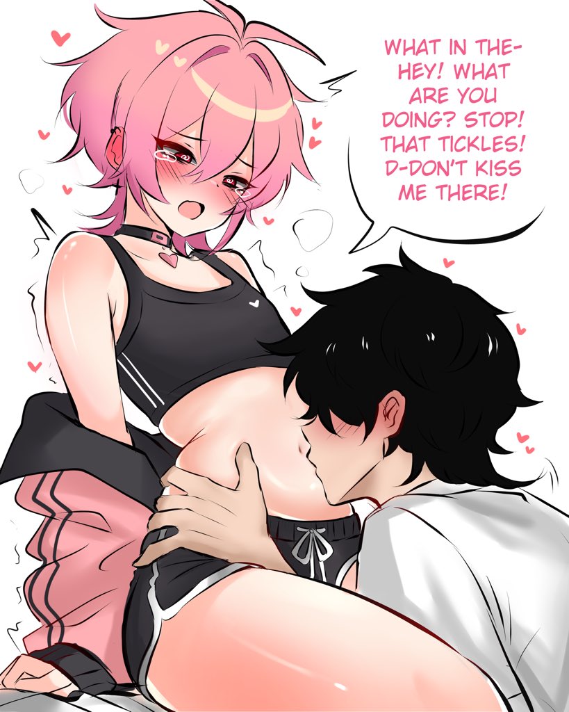 guriguri_cha's tweet photo. Kissing Momo’s tummy https://t.co/Ohk3iYJWYa