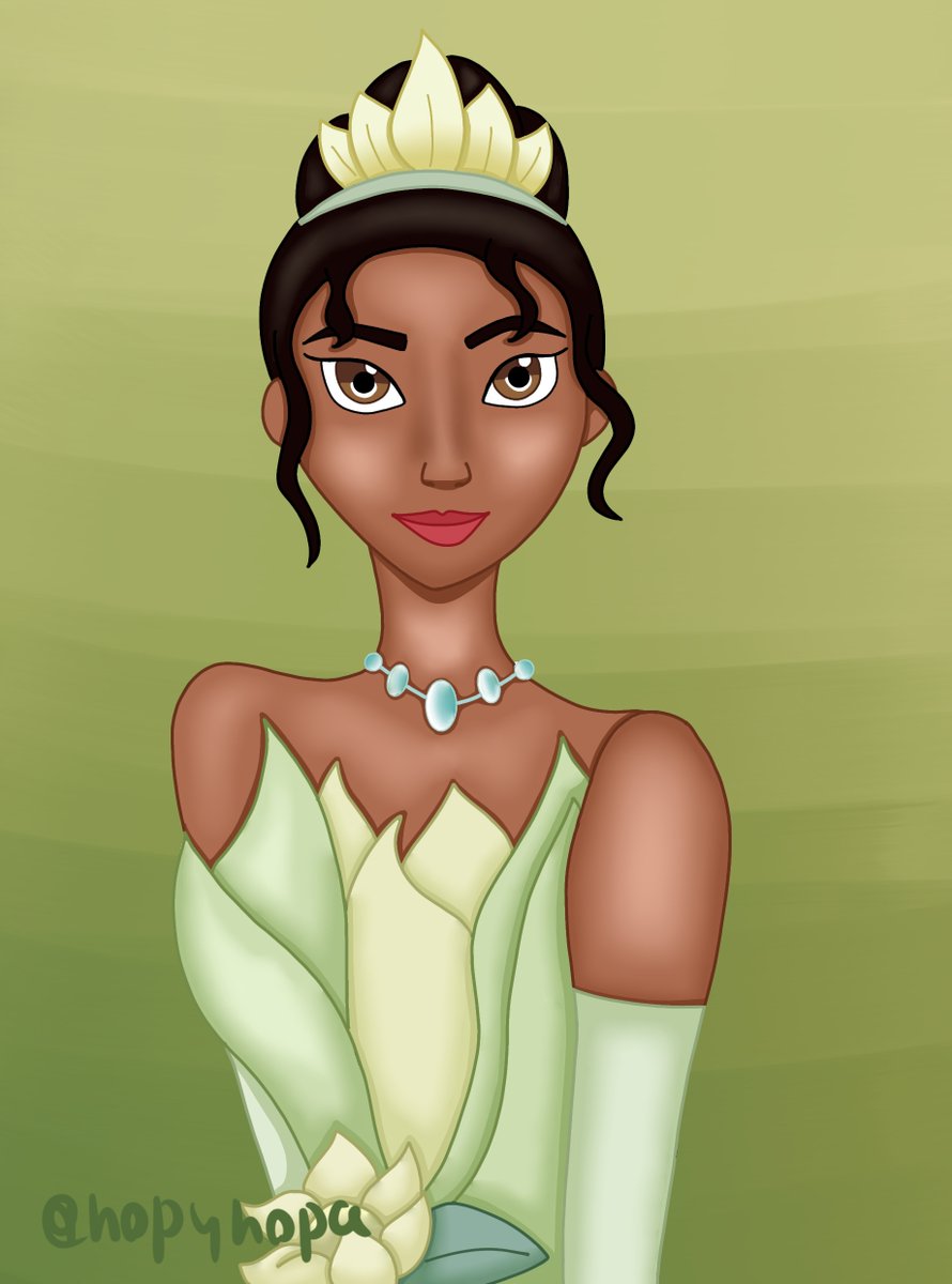 Nopynopa's tweet photo. Tiana 💚👑🐸 #disney #disneyprincess #princessandthefrog https://t.co/xIG9GnIlvU