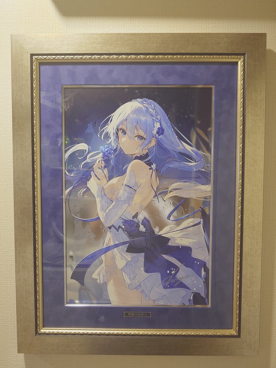 MKLL_ALICE2141's tweet photo. これにて玄関版画の四季シリーズはコンプということで、一旦縛りから解放されます😅(ティータイムは秋ということでw)
全て違う先生というのも守れて、それぞれの四季と特色を玄関で味わえるので、毎朝と帰りが楽しくて良いですね👍️
次は既に決めてるがいつ買えるが問題…。なるはやで頑張ります✊️ https://t.co/a3KCye6iF5