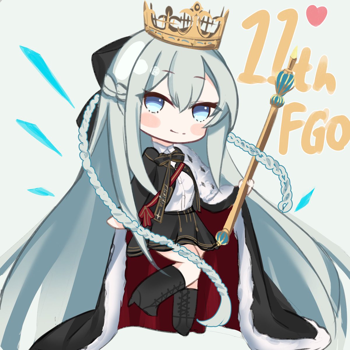 Happy 11th year anniversary FGO!!! 🥳🥳 #FGO #FGO11周年 #モルガン