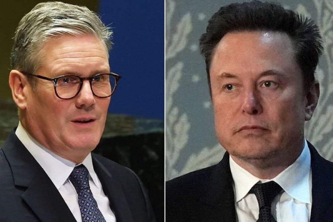 Magavision008's tweet photo. Elon Musk says UK Prime Minister Keir Starmer "is guilty of terrible crimes against the British people."

Do you agree with Mr. Musk?

A. YES 
B. NO https://t.co/hA4y5oofIN