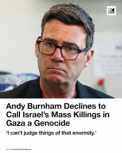 Shambles151's tweet photo. Is it true that Burnham has devolved all things of enormity from Westminster - to Tel Aviv? https://t.co/x402V9FWMC