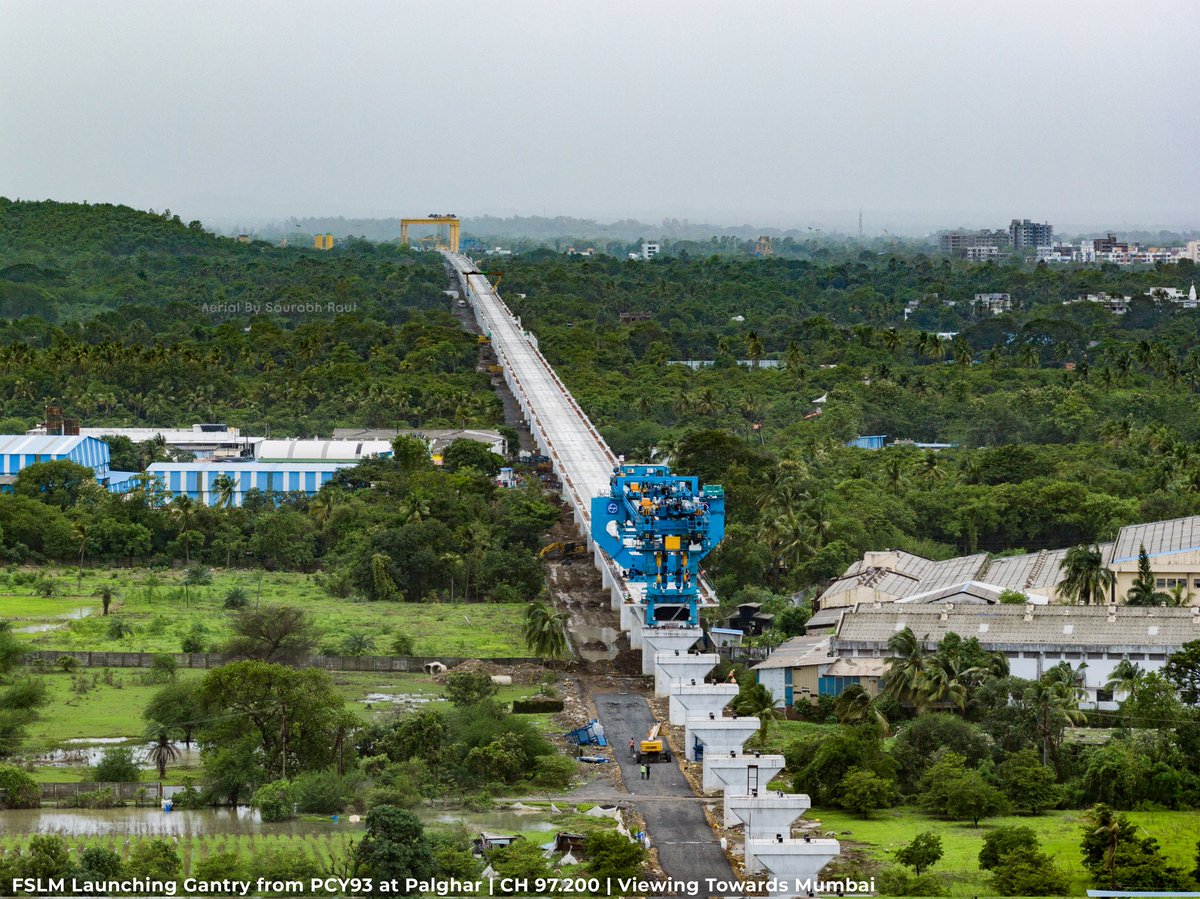 Swaraj5716's tweet photo. C3 Monsoon Update!
With a total of 7 FSLM LGs currently deployed across the package, The Girder Launching is progressing at a rapid pace.🚄 @nhsrcl @RailMinIndia @AshwiniVaishnaw #MAHSR
Full update video coming soon on my channel. Stay tuned! https://t.co/m0extWtIhI
1/2 https://t.co/tXUOPGkVoG