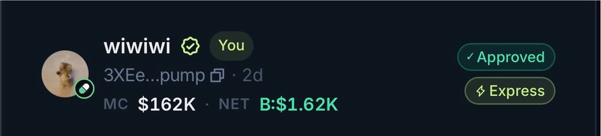 Brovich21's tweet photo. Gm $wiwiwi cult

We are now approved on @JupiterExchange 

Happy Trading https://t.co/qktcVasWoC
