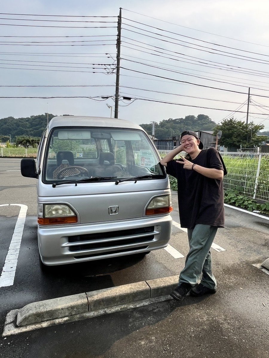 soul_peis's tweet photo. 早めの自分への誕生日プレゼント買っちゃった！

ホンダ ストリート Gラクーン です

ちょこちょこボロいので気長に直して行きます🙋

 #ホンダストリート
 #アクティストリート https://t.co/WcUf72J0ms