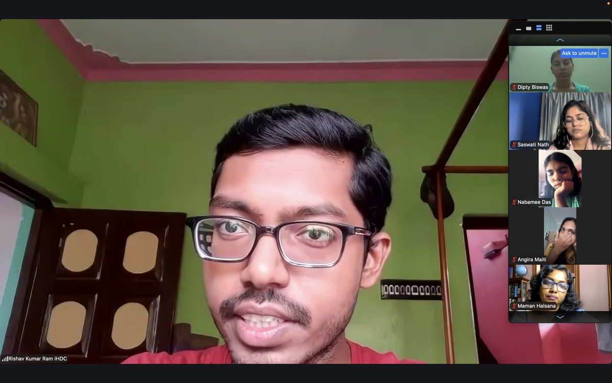 scri_official's tweet photo. Successfully Concluded | SCRI Research Insights: IHDC Multidisciplinary Panel Discussion - XVIII

Panelists: Ankur Chakraborty, Rinik Das &amp; Rishav Ram

Theme - Individualism, Idea of Beauty, and ‘Gender Question’: Agency, Power, and the Self

#SCRI #SCRIKolkata #IHDC https://t.co/QECQAMytyS