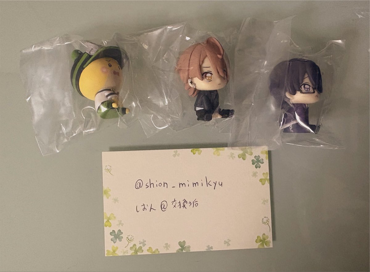 shion_mimikyu's tweet photo. 【交換】 からぴち カラフルピーチ うるるん隊

譲）🐸ｻﾝ・🎸ｻﾝ・👓ｻﾝ

求）🍫ｻﾝ・🌷ｻﾝ・🍗ｸﾝ

郵送希望
検索からでもお気軽にお声掛けください

#からぴちグッズ交換 https://t.co/cqjTiwi80H