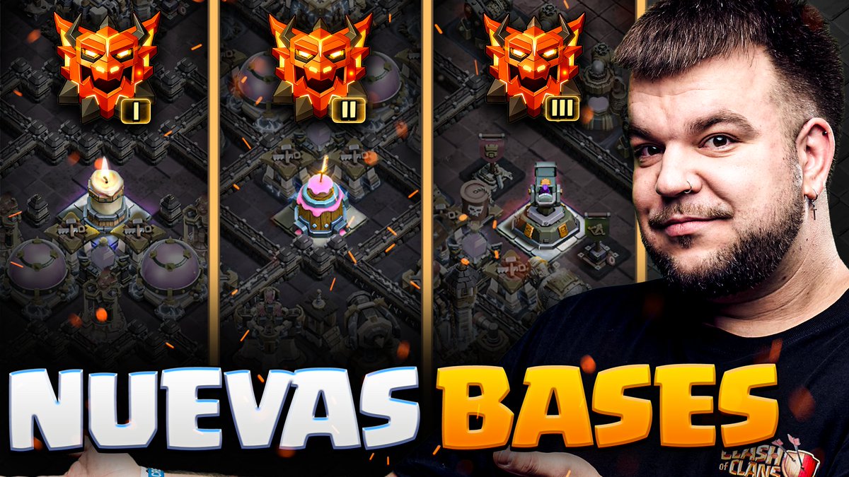 Style_coc's tweet photo. 🔥 Os dejó por aquí el tweak que hice de una base con la nueva defensa, Vela Incandescente, que me ha funcionado muy bien en LL!

🔗 https://t.co/iExW92XMEr
🛡️ CC: 2 IG, 2 HHs, 7 Arch, 6 Gobs

🔥 Tenéis 5 Bases más editadas/trapeadas por mi con las 3 defensas artesanales en el siguiente vídeo:
📺 https://t.co/KByG9tjtb0