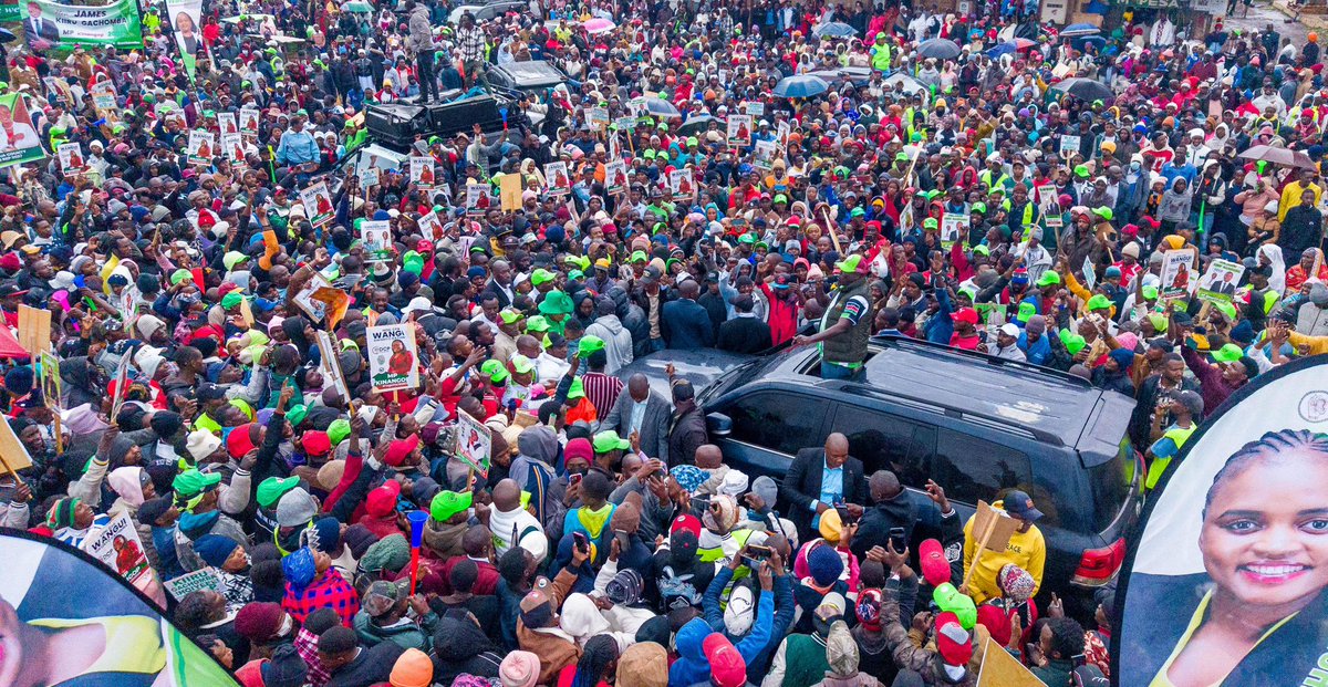 rigathi's tweet photo. Thank you Njambini, Kinangop Constituency for your warm welcome today afternoon.

Together, we shall liberate this country. Do not ever give up; your commitment,  wholeheartedly, remains a great hope towards liberation of our Country.

God Bless Kinangop. https://t.co/A2FdyBTCyZ