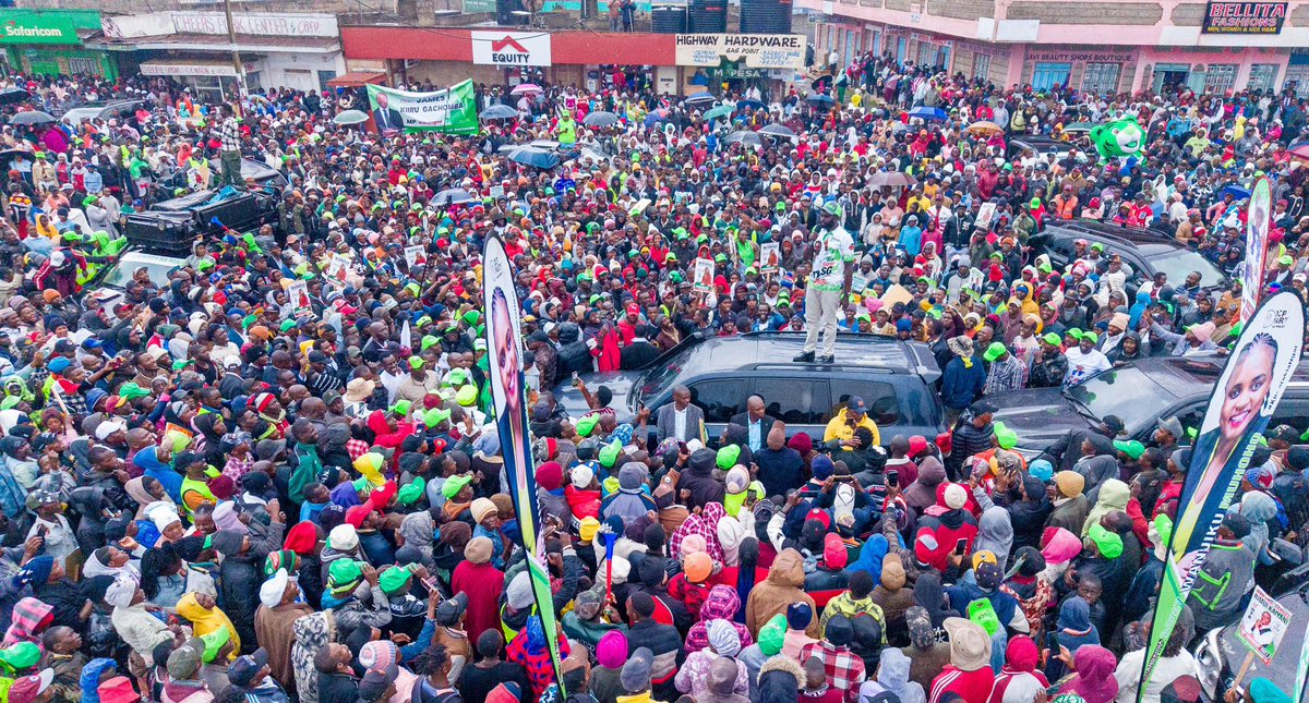 rigathi's tweet photo. Thank you Njambini, Kinangop Constituency for your warm welcome today afternoon.

Together, we shall liberate this country. Do not ever give up; your commitment,  wholeheartedly, remains a great hope towards liberation of our Country.

God Bless Kinangop. https://t.co/A2FdyBTCyZ