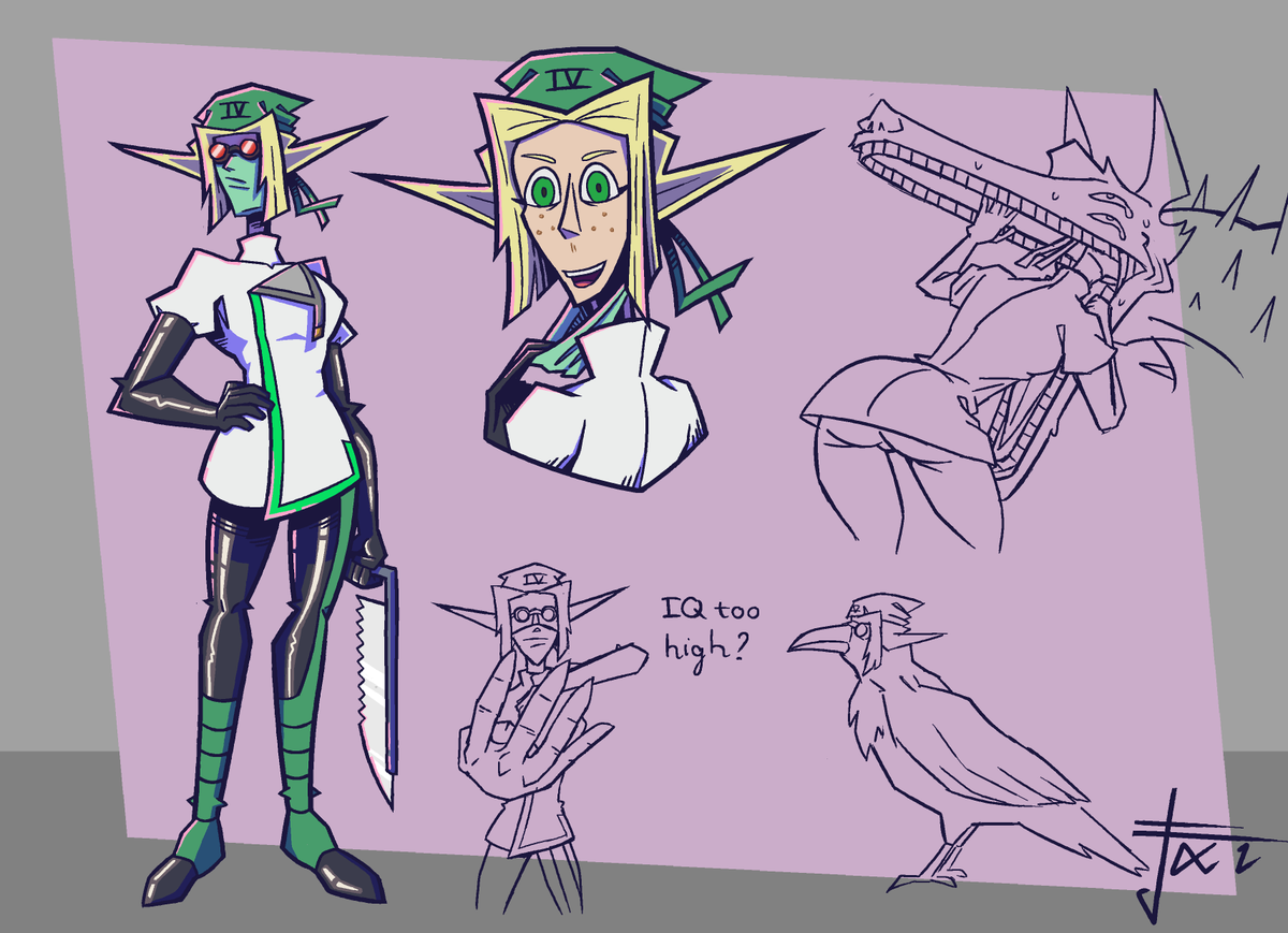 JaiKnightBoi's tweet photo. Katie redesign #art #OC https://t.co/mJR15Gnsjm