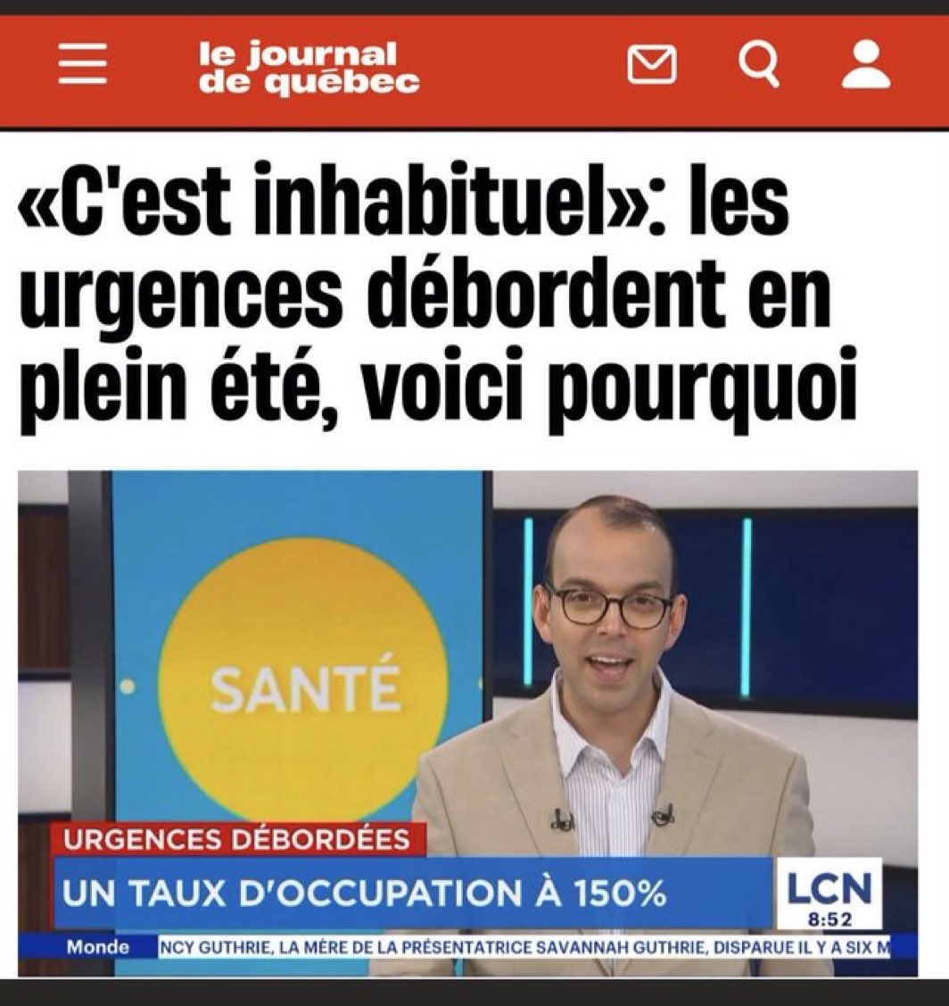 andrearthurciel's tweet photo. Je ne me souviens pas de la dernière fois où la situation a été à la normale dans les urgence du Québec. 

Mais je me souviens qu’en 1997, le PQ avait pris l’excellente décision de mettre en place un programme de départs volontaires à la retraite pour 4000 infirmières qualifiées et expérimentées en faisant passe l’âge de la retraite de 62 à 50 ans, avec une pénalité réduite, en utilisant des surplus de régime pour financer les rentes.

Je m’en souviens!
Et vous?

*