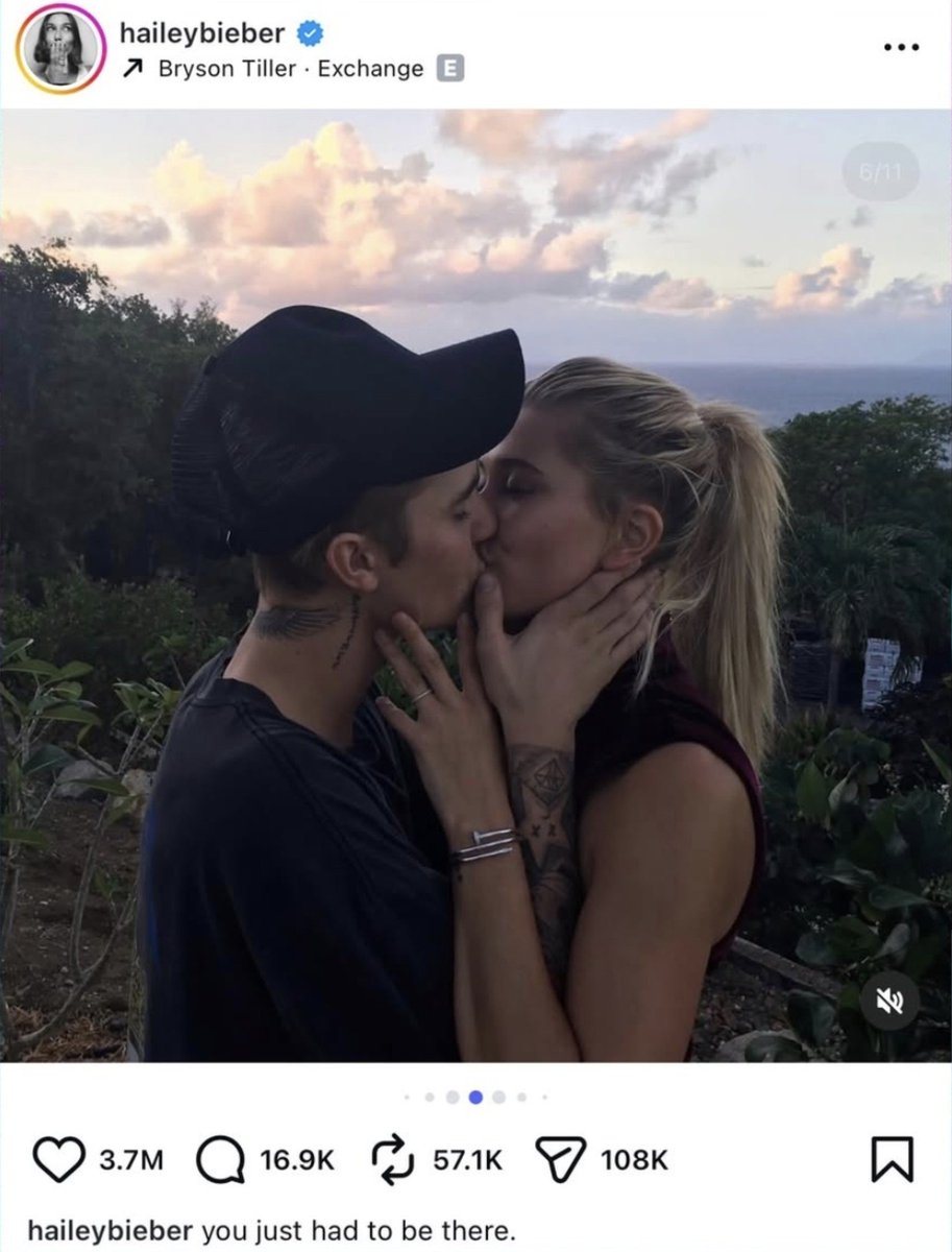 Itsthatlawyer_'s tweet photo. Justin Bieber liking a recent comment under his 2016 photo with Selena Gomez after his wife hailey posted her 2016 photo dump😭 https://t.co/YUu7Hv4dRV