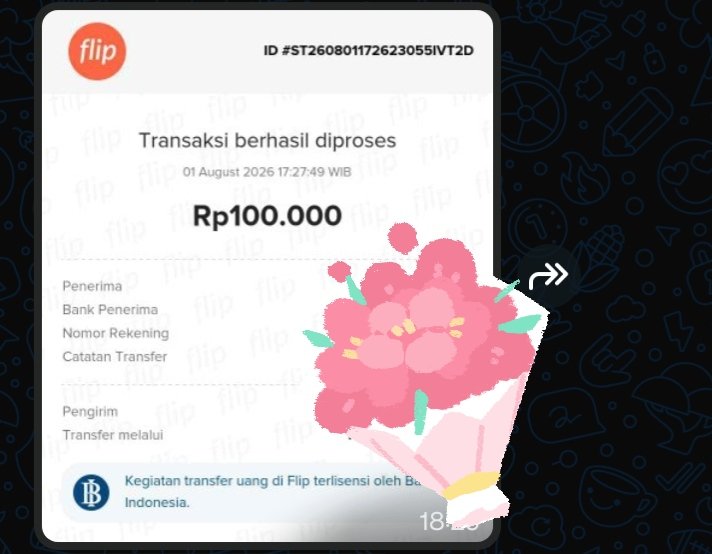 titicourse's tweet photo. Alhamdulillah selama sakit dan ga fit ada aja transferan masuk ❤️✨

Yukk yg mau les Bahasa Inggris gaskeun sama Miss Titi ✨✨

#Language_Course_by_MissTiti https://t.co/i5WQaW6qZQ