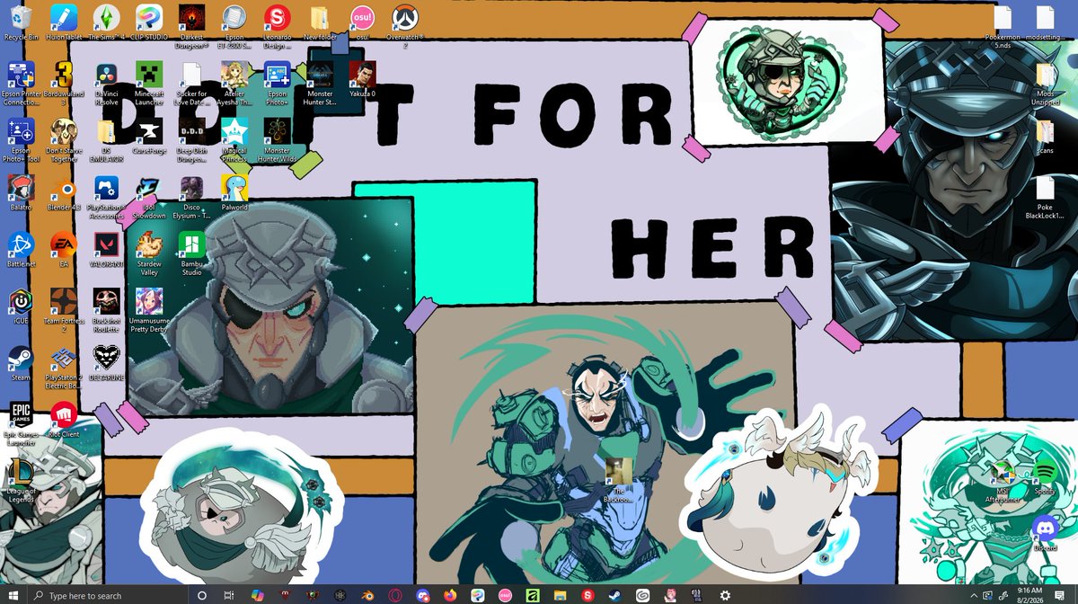 is0propyl's tweet photo. Sometimes, being obsessed with a character means harassing your friends to draw him over and over again for your wallpaper
thank u @coloredgravity and @GuessRat hehehehe https://t.co/8g4kbtpkZT