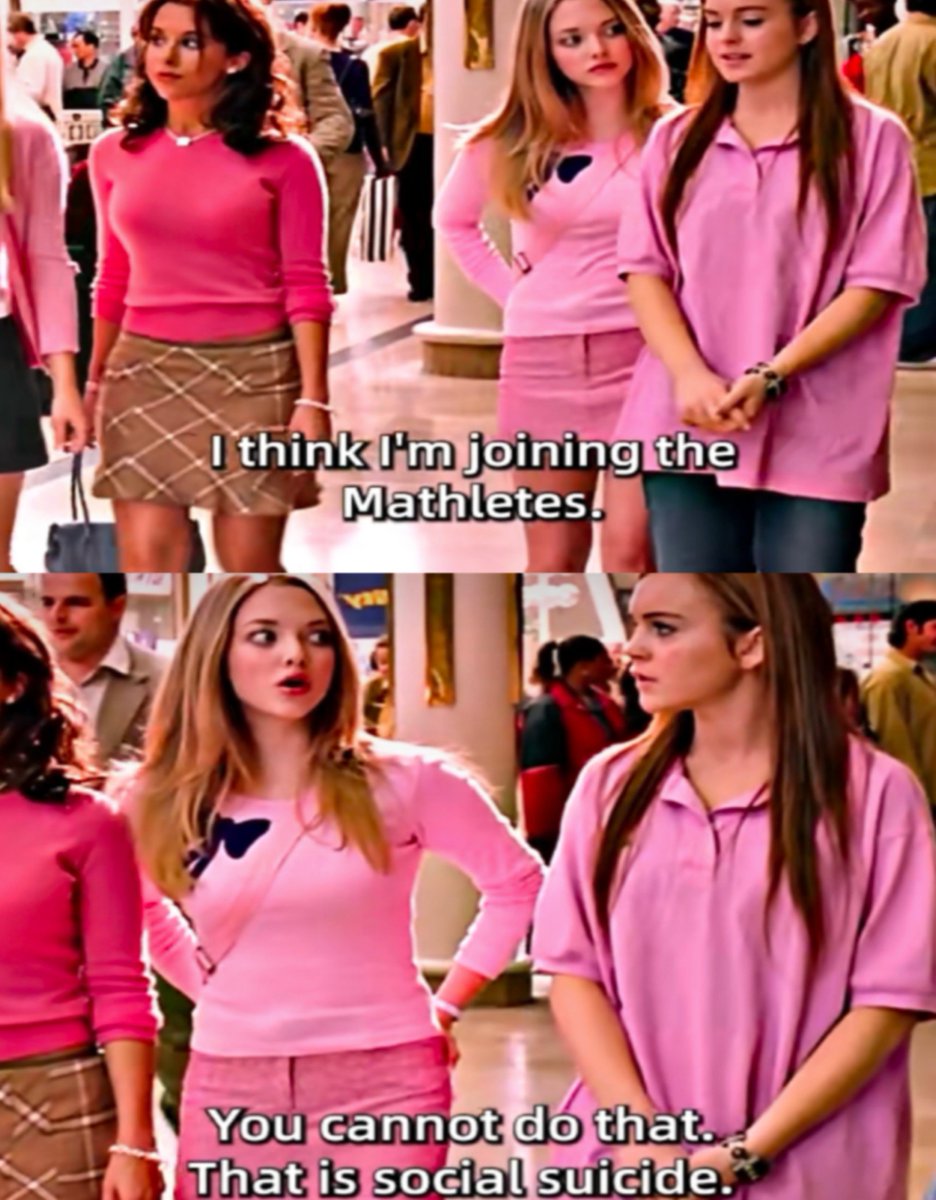 lucknoodle74302's tweet photo. only catch up now that is was a Mean Girls reference oh my god bruh https://t.co/PFEht5E2nX