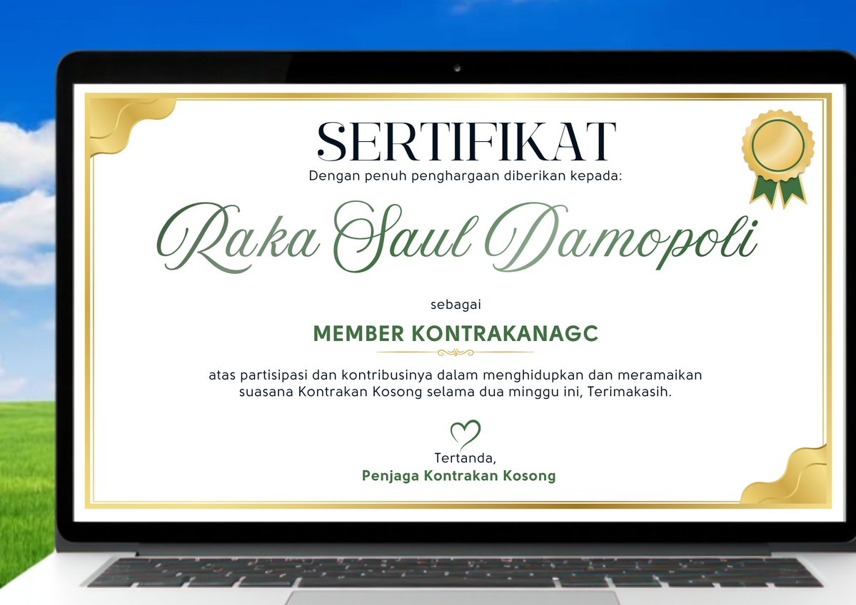 hidstori's tweet photo. Thank you, Penjaga Kontrakan. https://t.co/Gr0IxHTJsJ