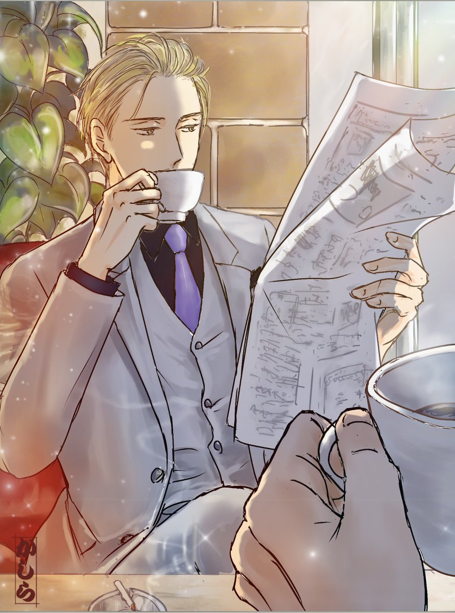 kashira03ringo's tweet photo. #囀るFA

好きな時間☕️ https://t.co/ROgGE7shef