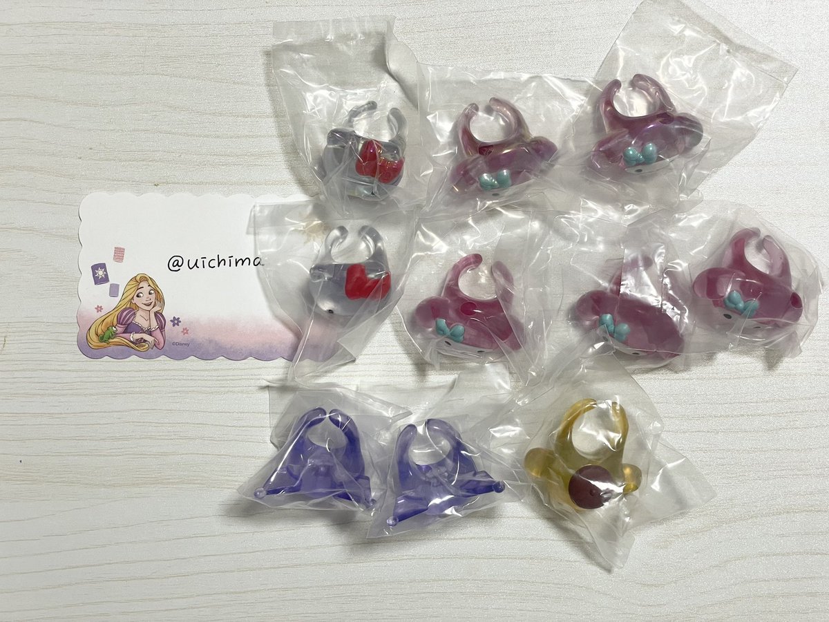 uichima's tweet photo. 𓊆交換・譲渡𓊇
サンリオキャラクターズ ファッションリング オーロラコレクション

譲 ❤︎ ハローキティ(オーロラ1)(クリア1)、マイメロディ(オーロラ2)(クリア3)、クロミ(クリア2)、ポムポムプリン(クリア1)

求 ❤︎ シナモロール(オーロラ∞)、ポムポムプリン(オーロラ1)＞シナモロール(クリア∞) https://t.co/AWs48TjuX9