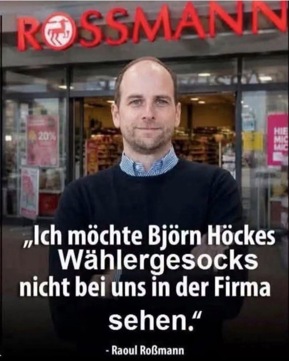 RatzeKatze's tweet photo. Danke #Rossmann. https://t.co/CN7nez3i1S