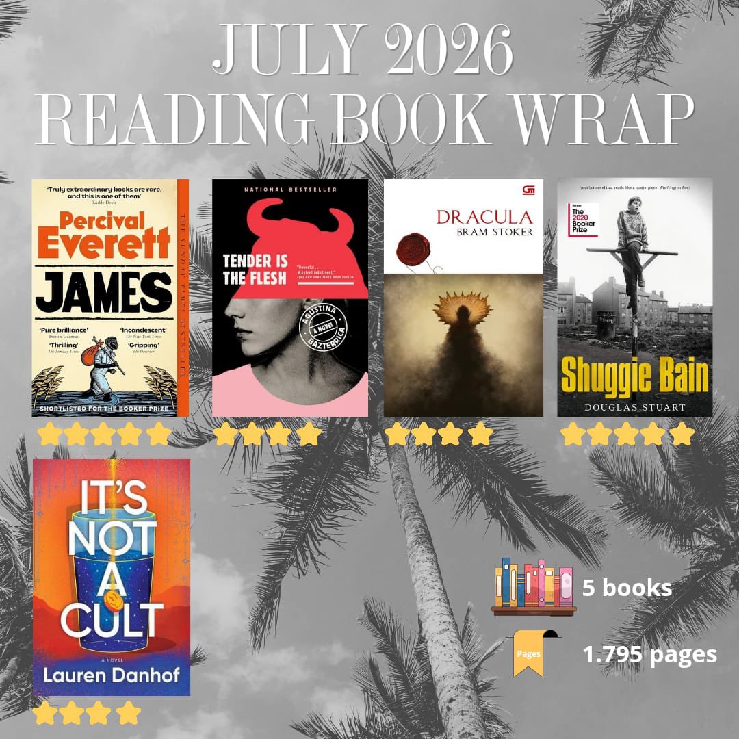 weekendbcbuku's tweet photo. Bungkus reading wrap bulan Juli #booktweet #readingwrapup #bookreview https://t.co/DcnfHSgPaT