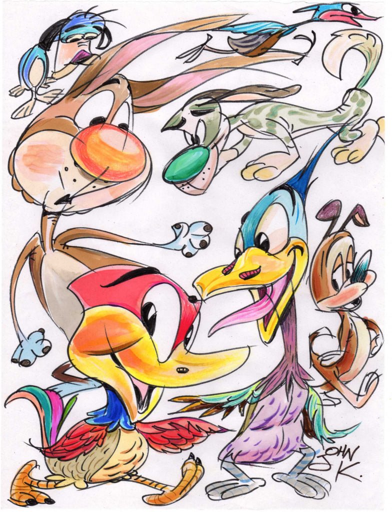 SpumcoArt's tweet photo. Goofy critters https://t.co/IZTFU6Buz1