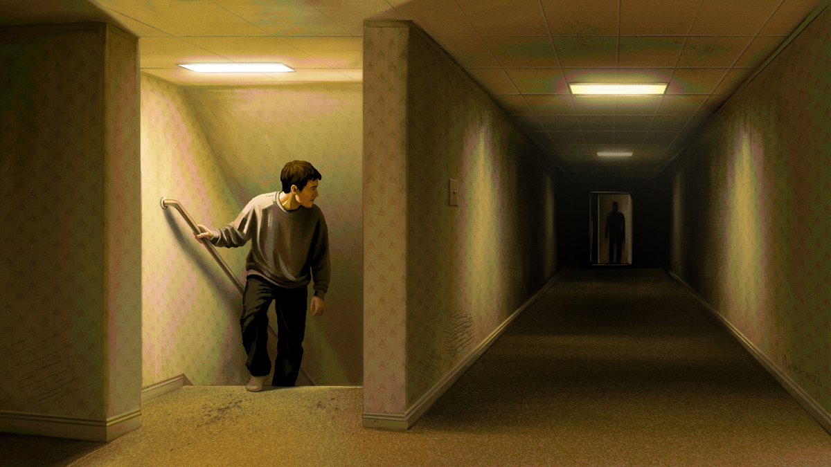 anle_ka's tweet photo. "The chase"
Inspired by #Backrooms universe
#digitalartㅤㅤㅤㅤ https://t.co/iDRE9aB4Xc