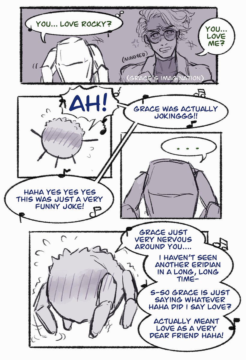 micchiart's tweet photo. Pt6 swap au, eridians POV,, rocky having a crisis HAHA   

tumblr asks hounding me again i thought i uploaded the last one a bit recently,, what do u mean its almost been a month asdfKJH 😭💀💀 IM SORRYYY 

#projecthailmary #phm #gracerocky #rocktiz #grocky https://t.co/uLMZdIuYNZ
