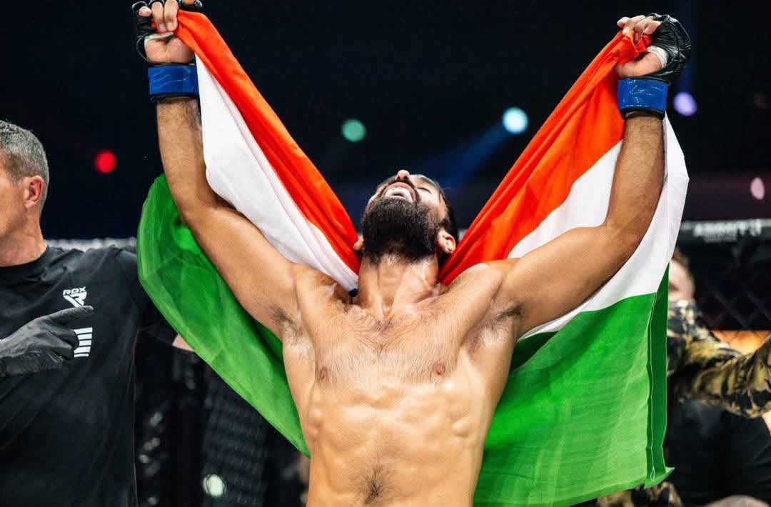 NasirHussainINC's tweet photo. Congratulations to Owais Yaqoob from Pulwama on his historic victory at BRAVE CF 107.

Defeating a seasoned opponent on foreign soil with a first-round knockout is a testament to your talent, discipline, and determination. Your achievement is a proud moment for Pulwama, for Jammu & Kashmir, and for India, inspiring countless young sportspersons to dream bigger.

Wishing you many more victories as you continue to raise the Tricolour on the global stage. 🇮🇳🥊 

#OwaisYaqoob