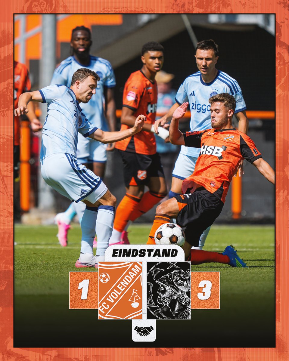 fcvolendam's tweet photo. 🟠⚫ ✘ 🔵⚪

✅ Het laatste oefenduel zit erop.

#VOLAJA | #WêiBinneVòlledam https://t.co/mkk21PDnaA
